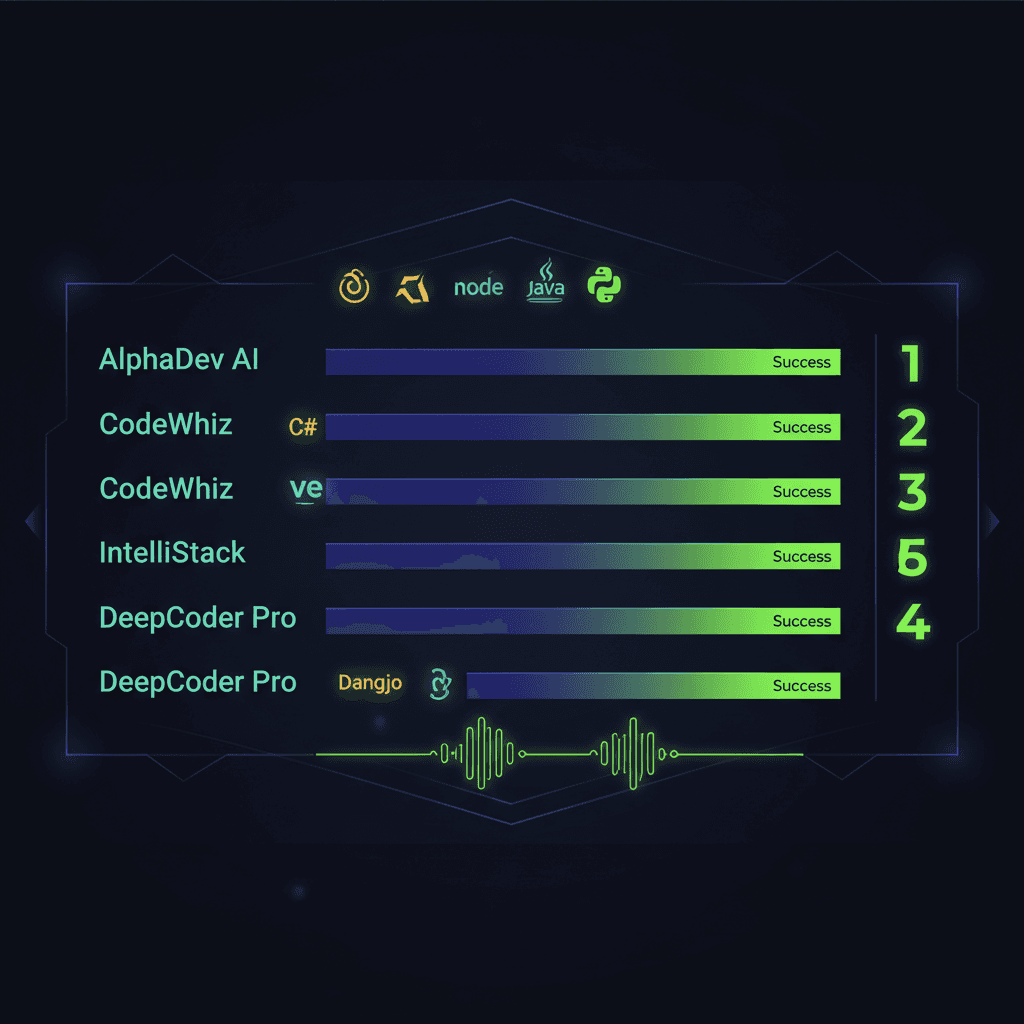 Visualization for AI Tool Effectiveness Ranking