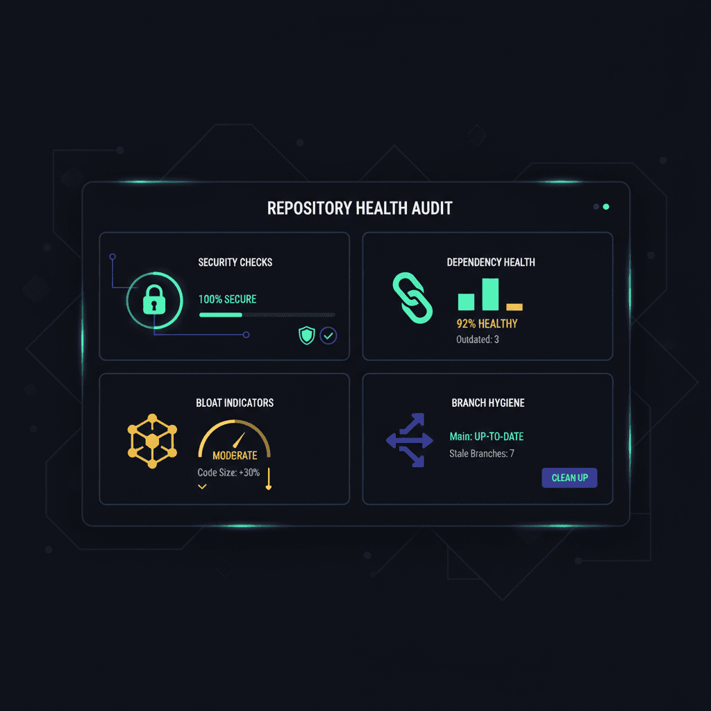 Visualization for Deep Repository Health Analysis